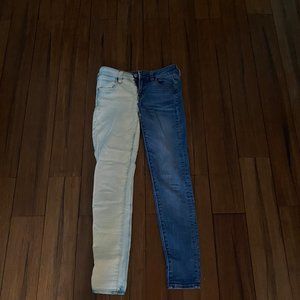 American Eagle Half Bleached Jeans